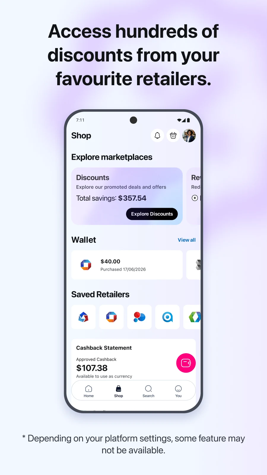 Engage (SmartSpending) screenshot